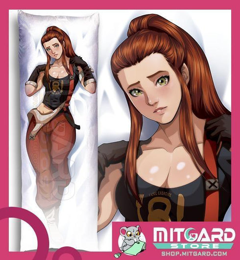 OVERWATCH Brigitte Lindholm Body pillow case Dakimakura - 2